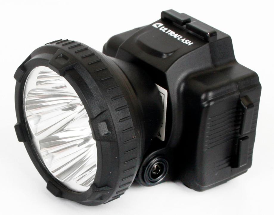 Фонарь налобный Ultraflash LED5365 черный 1.7Вт лам.:светодиод. (11648)