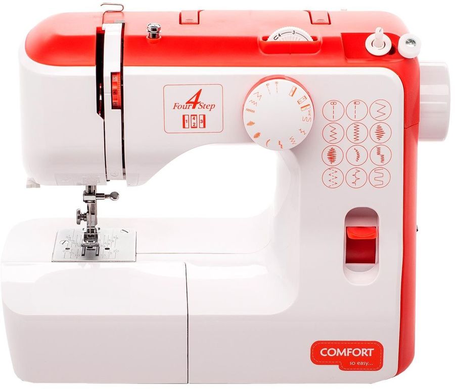 Швейная машина Comfort 835 белый/красный