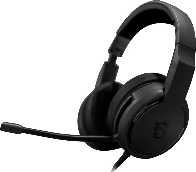 Наушники с микрофоном MSI IMMERSE GH40 ENC черный (S37-0400090-SV1)