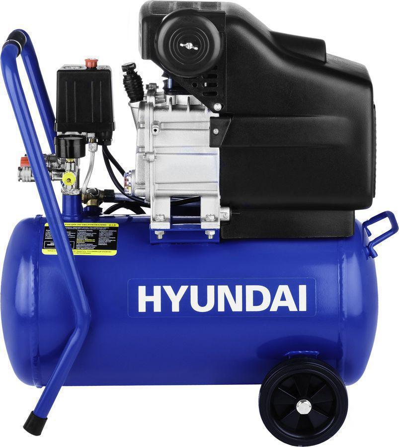 Компрессор поршневой Hyundai HYC 2324 масляный 230л/мин 24л 1500Вт синий/черный