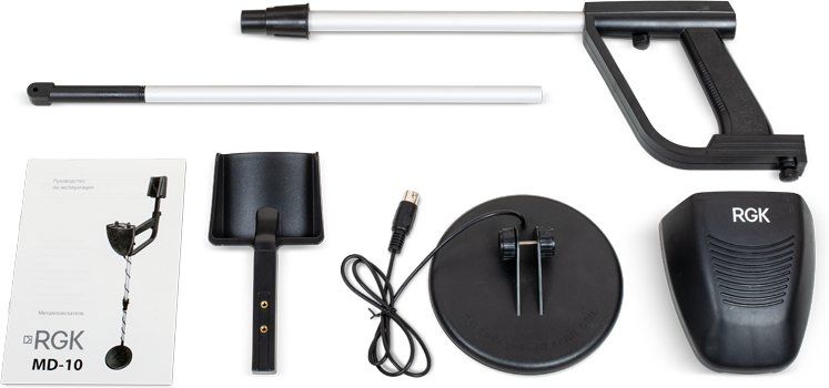 Металлоискатель RGK MD10 черный (776219)
