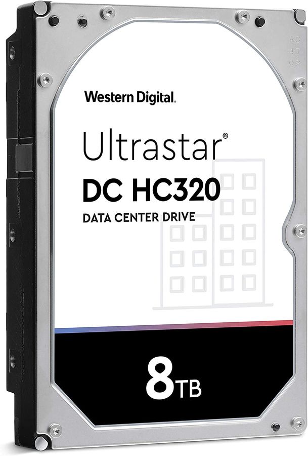 Жесткий диск WD SATA-III 8TB 0B36404 HUS728T8TALE6L4 Server Ultrastar DC HC320 512E (7200rpm) 256Mb 3.5"