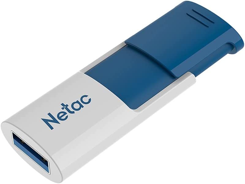 Флеш Диск Netac 16Gb U182 NT03U182N-016G-30BL USB3.0 синий/белый