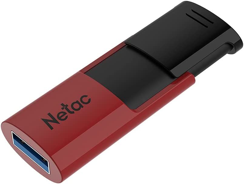 Флеш Диск Netac 16Gb U182 NT03U182N-016G-30RE USB3.0 красный/черный