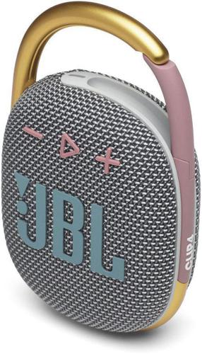 Колонка порт. JBL Clip 4 серый 5W 1.0 BT 15м 500mAh (JBLCLIP4GRY)