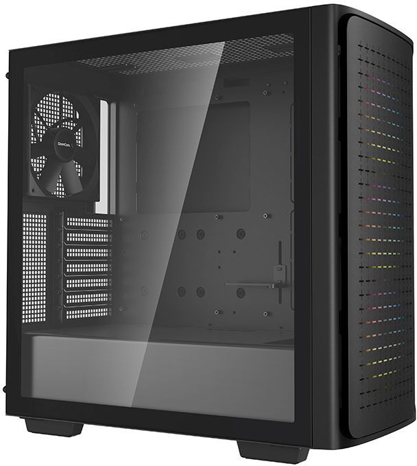 Корпус Deepcool CK560 черный без БП ATX 3x120mm 4x140mm 2xUSB3.0 audio bott PSU
