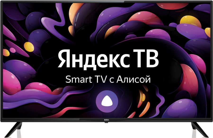 Телевизор LED BBK 40" 40LEX-7270/FTS2C Яндекс.ТВ черный FULL HD 50Hz DVB-T2 DVB-C DVB-S2 USB WiFi Smart TV (RUS)