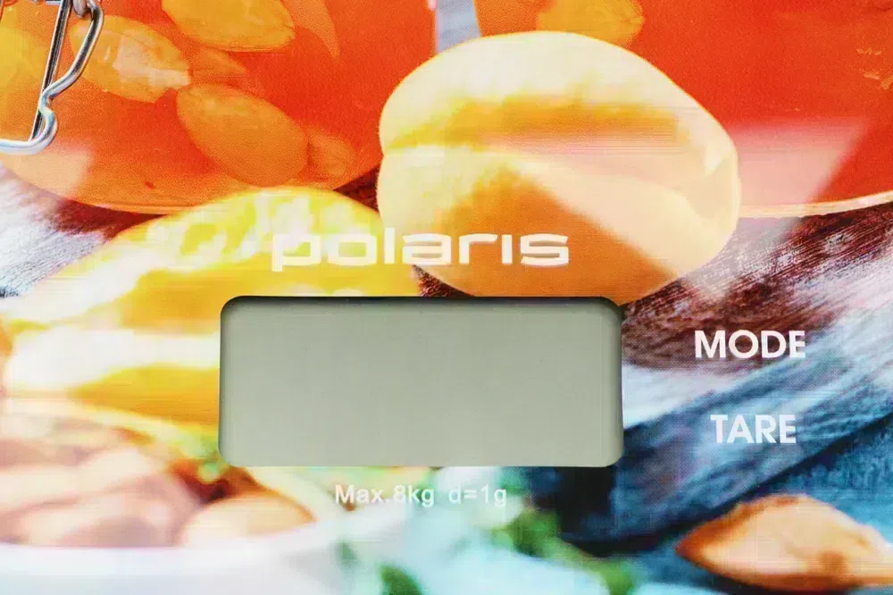 Весы кухонные электронные Polaris PKS0832DG макс.вес:8кг рисунок/джем