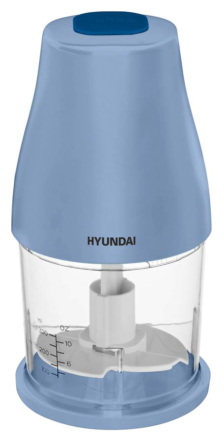 Измельчитель электрический Hyundai HYC-P3118 0.8л. 350Вт черный/фиолетовый