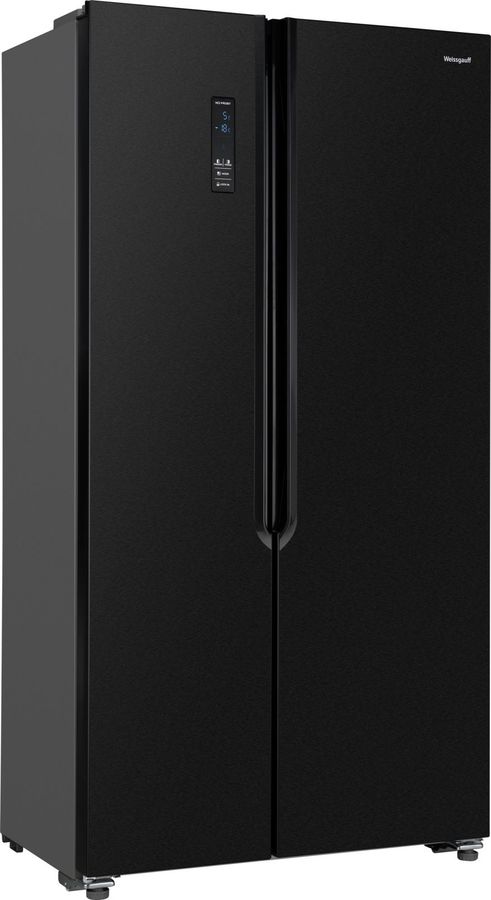 Холодильник Weissgauff WSBS 509 NFBX Inverter 2-хкамерн. черный инвертер