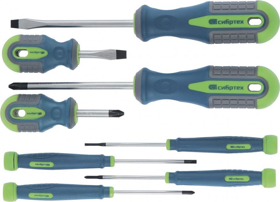 Набор отверток Сибртех 13375 в компл.:8 предметов