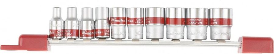 Набор торцевых головок Matrix 13599 в комплекте 10 предметов