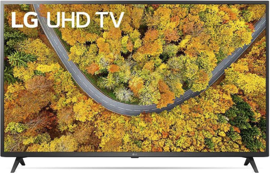 Телевизор LED LG 55" 55UP76006LC.ADKB черный 4K Ultra HD 60Hz DVB-T DVB-T2 DVB-C DVB-S DVB-S2 WiFi Smart TV (RUS)