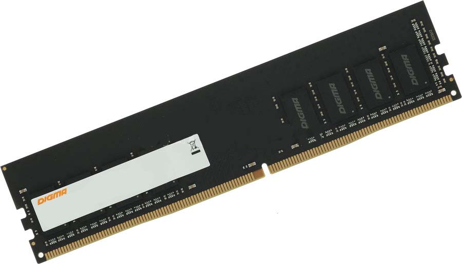 Память DDR4 16Gb 2666MHz Digma DGMAD42666016S RTL PC4-21300 CL19 DIMM 288-pin 1.2В single rank Ret