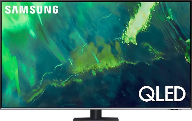 Телевизор QLED Samsung 85" QE85Q77AAUXCE Q темно-серый 4K Ultra HD 120Hz DVB-T2 DVB-C DVB-S2 USB WiFi Smart TV (RUS)