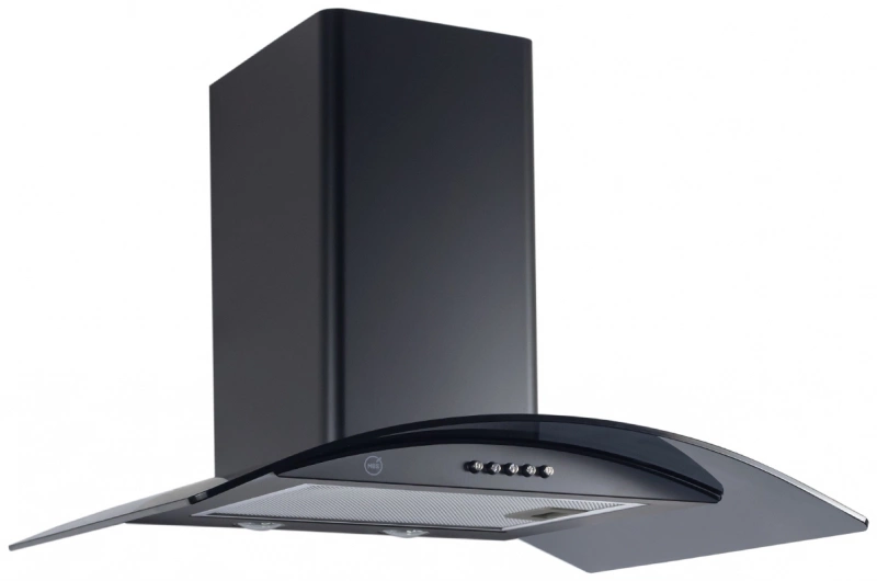 Вытяжка каминная MBS Ruta 150 Glass Black черный стекло управление: кнопочное (1 мотор)