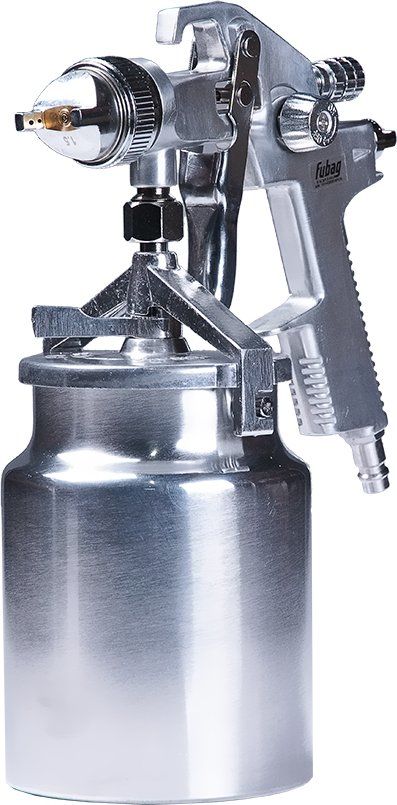 Краскораспылитель Fubag EXPERT S1000/1.5 HVLP 266л/мин соп.:1.5мм бак:1л серебристый