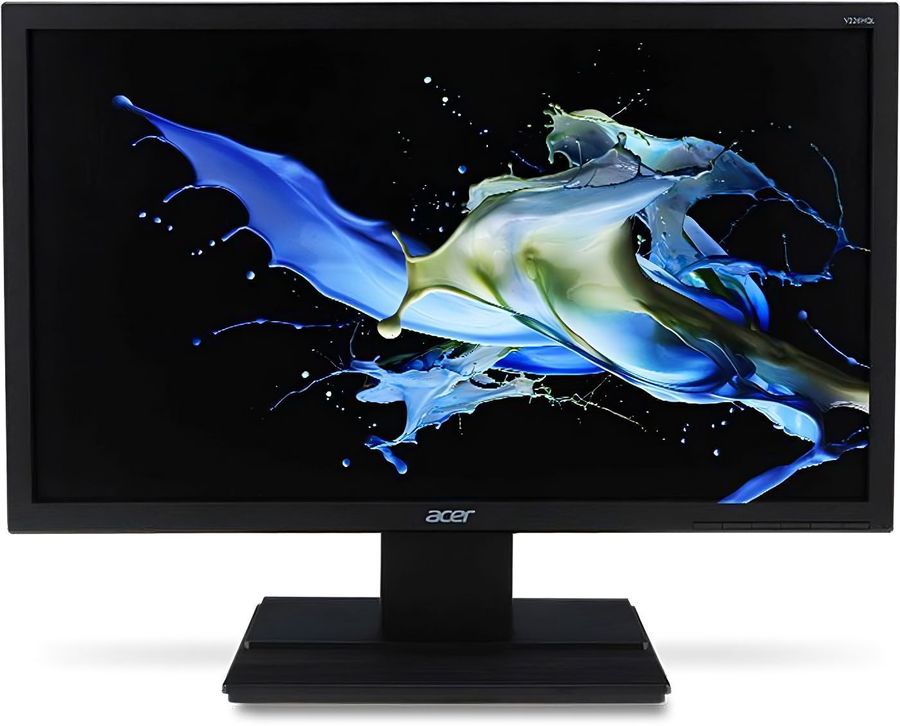 Монитор Acer 21.5" V226HQLBbi черный TN LED 5ms 16:9 HDMI матовая 200cd 90гр/65гр 1920x1080 D-Sub FHD 3.66кг