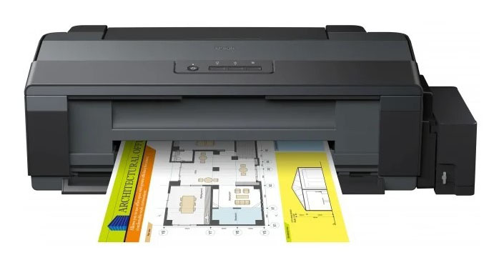 Принтер струйный Epson L1300 (C11CD81401/403/504) A3+ черный