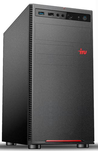 ПК IRU Home 313 MT P G5400 (3.7) 8Gb 1Tb 7.2k UHDG 610 Free DOS GbitEth 400W черный (1788563)