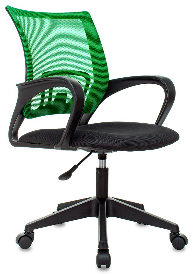 Кресло Бюрократ CH-695NLT зеленый BM-14 сиденье черный TW-11 сетка/ткань крестов. пластик