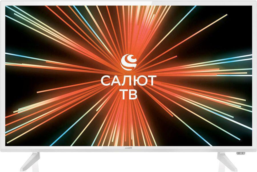 Телевизор LED BBK 32" 32LEX-7388/TS2C Салют ТВ белый HD READY 50Hz DVB-T2 DVB-C DVB-S2 USB WiFi Smart TV (RUS)