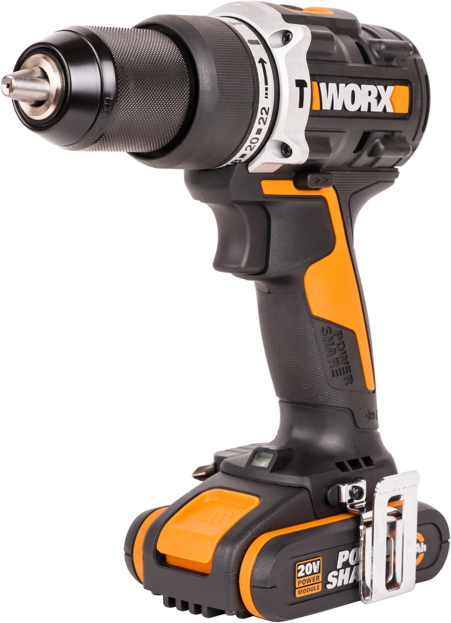 Дрель-шуруповерт Worx WX352 аккум. патрон:быстрозажимной (кейс в комплекте)