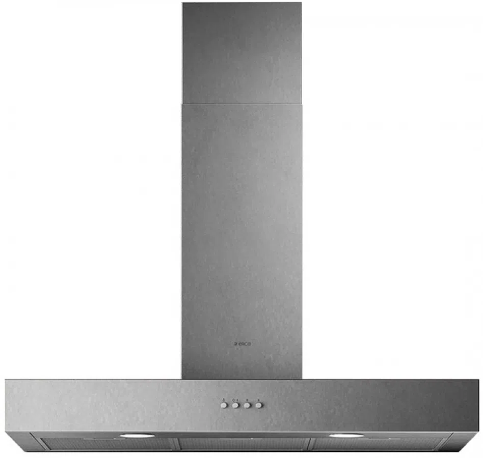 Вытяжка каминная Elica Spot urban ZINC/A/90 серебристый управление: кнопочное (1 мотор)