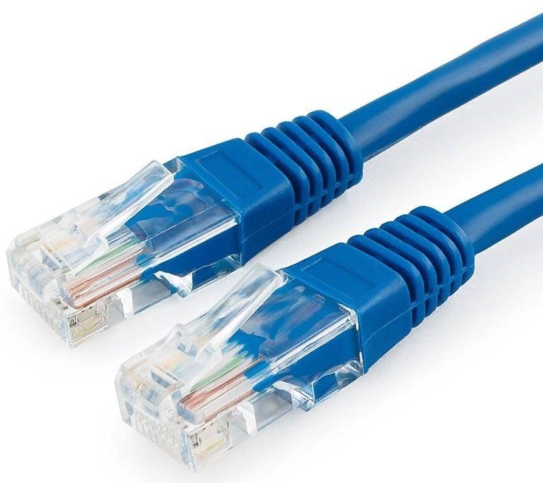 Патч-корд Premier PP12-30M/B 1000Гбит/с UTP 4 пары cat5E CCA molded 30м синий RJ-45 (m)-RJ-45 (m)