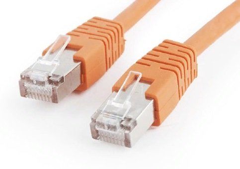 Патч-корд Premier PP22-0.5M/O 1000Гбит/с FTP 4 пары cat.5E CCA molded 0.5м оранжевый RJ-45 (m)-RJ-45 (m)