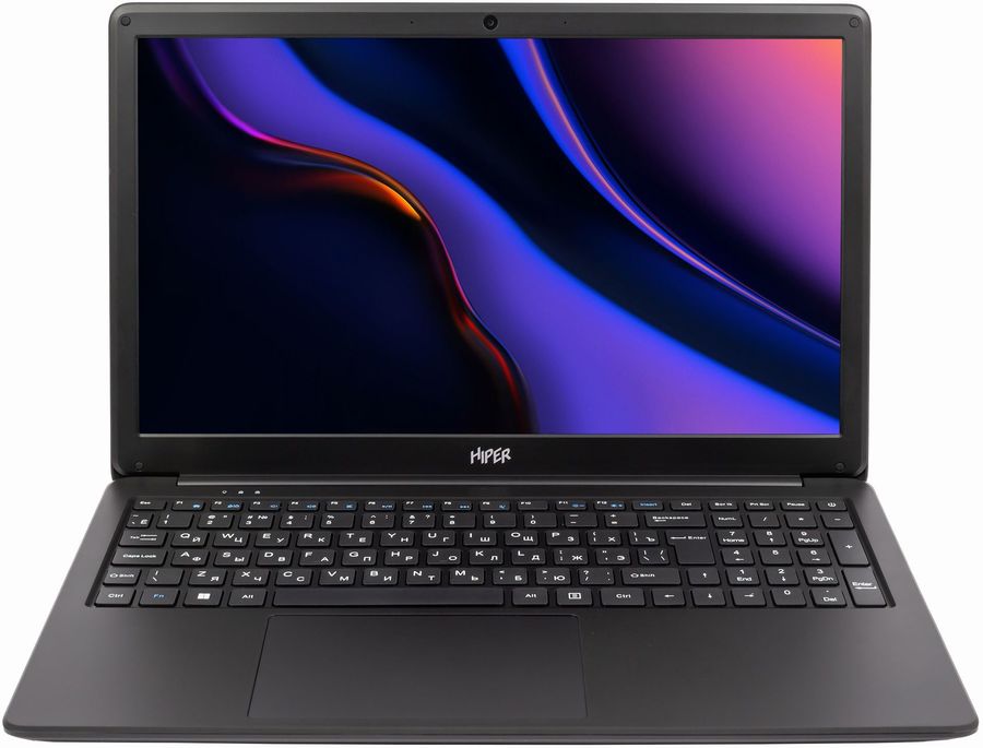 Ноутбук Hiper Workbook N15RP Ryzen 3 3250U 8Gb SSD256Gb AMD Radeon 15.6" IPS FHD (1920x1080) Windows 10 Professional 64 black WiFi BT Cam 6000mAh (N15RP93WI)