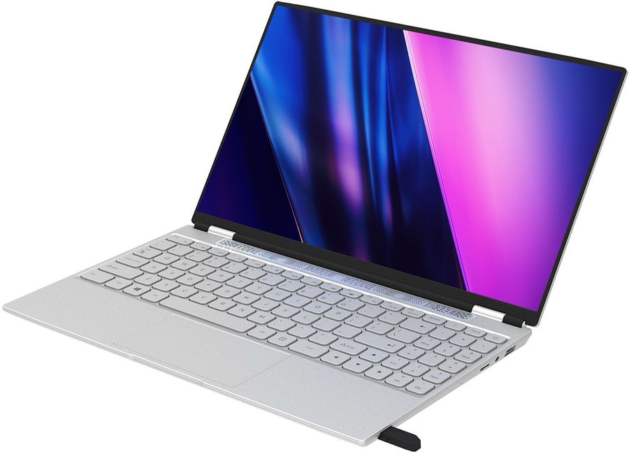 Ноутбук Hiper Workbook N1567 Core i5 10210U 8Gb SSD256Gb Intel UHD Graphics 15.6" IPS FHD (1920x1080) Windows 10 Professional silver WiFi BT Cam 5000mAh (N1567RH5WI)