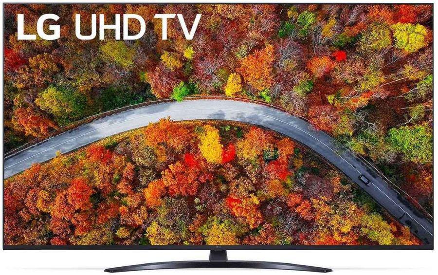 Телевизор LED LG 50" 50UP81006LA.ADGG синяя сажа 4K Ultra HD 60Hz DVB-T DVB-T2 DVB-C DVB-S DVB-S2 WiFi Smart TV (RUS)