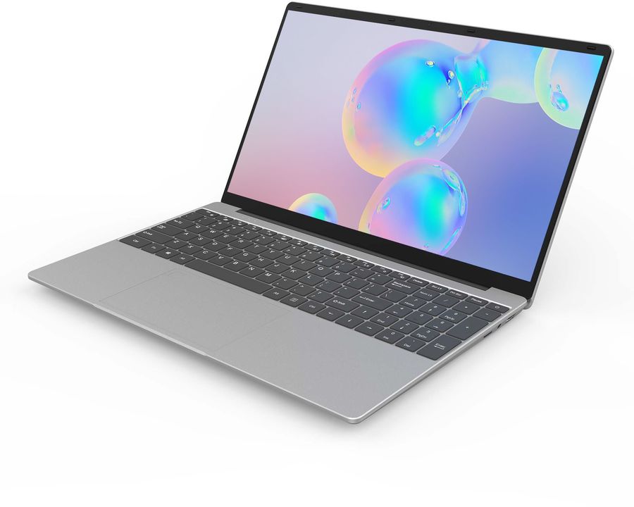 Ноутбук Hiper Workbook XU156H Core i5 10210U 16Gb SSD512Gb Intel UHD Graphics 15.6" IPS FHD (1920x1080) Windows 10 Professional silver WiFi BT Cam 5000mAh (XU156H5WI)