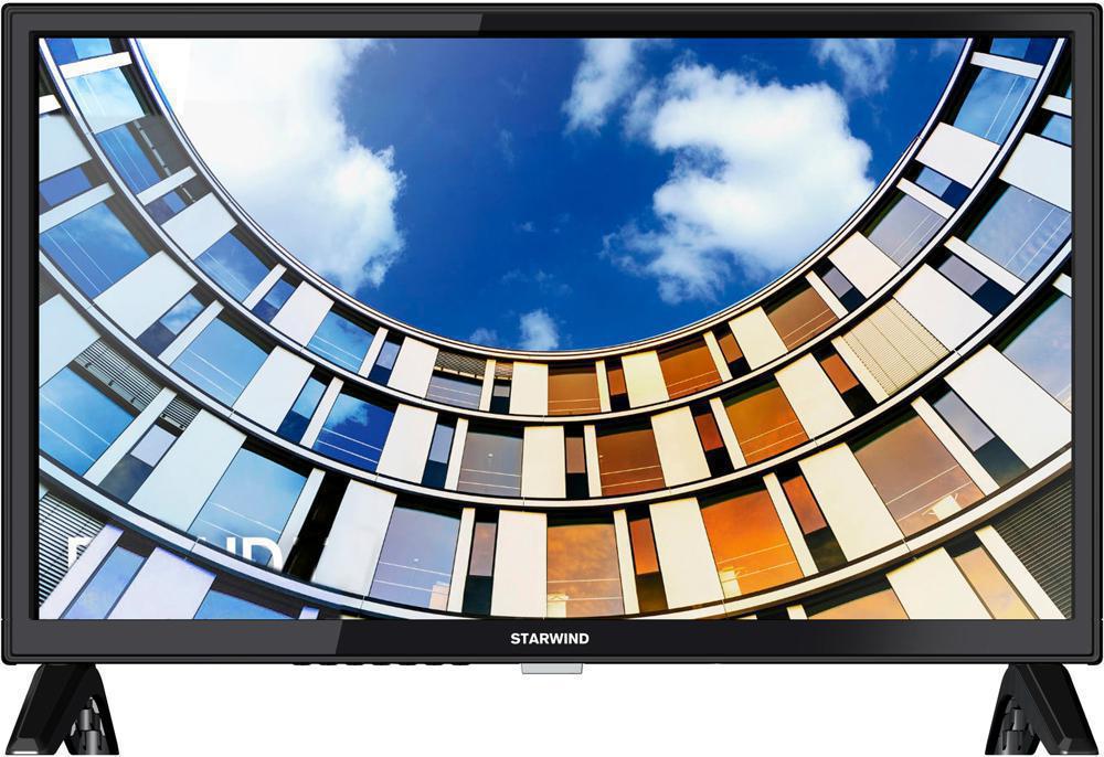 Телевизор LED Starwind 24" SW-LED24BG205 черный HD 60Hz DVB-T DVB-T2 DVB-C USB