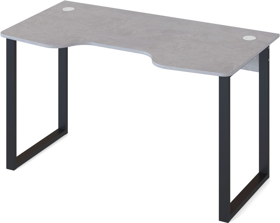 Стол для компьютера Сокол КСТ-19 столешница ЛДСП бетон черный (00-00011527)