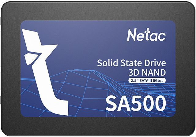 Накопитель SSD Netac SATA-III 1TB NT01SA500-1T0-S3X SA500 2.5"