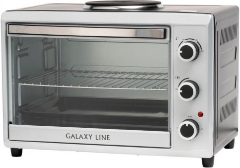 Мини-печь Galaxy Line GL 2602 38л. 3000Вт серебристый