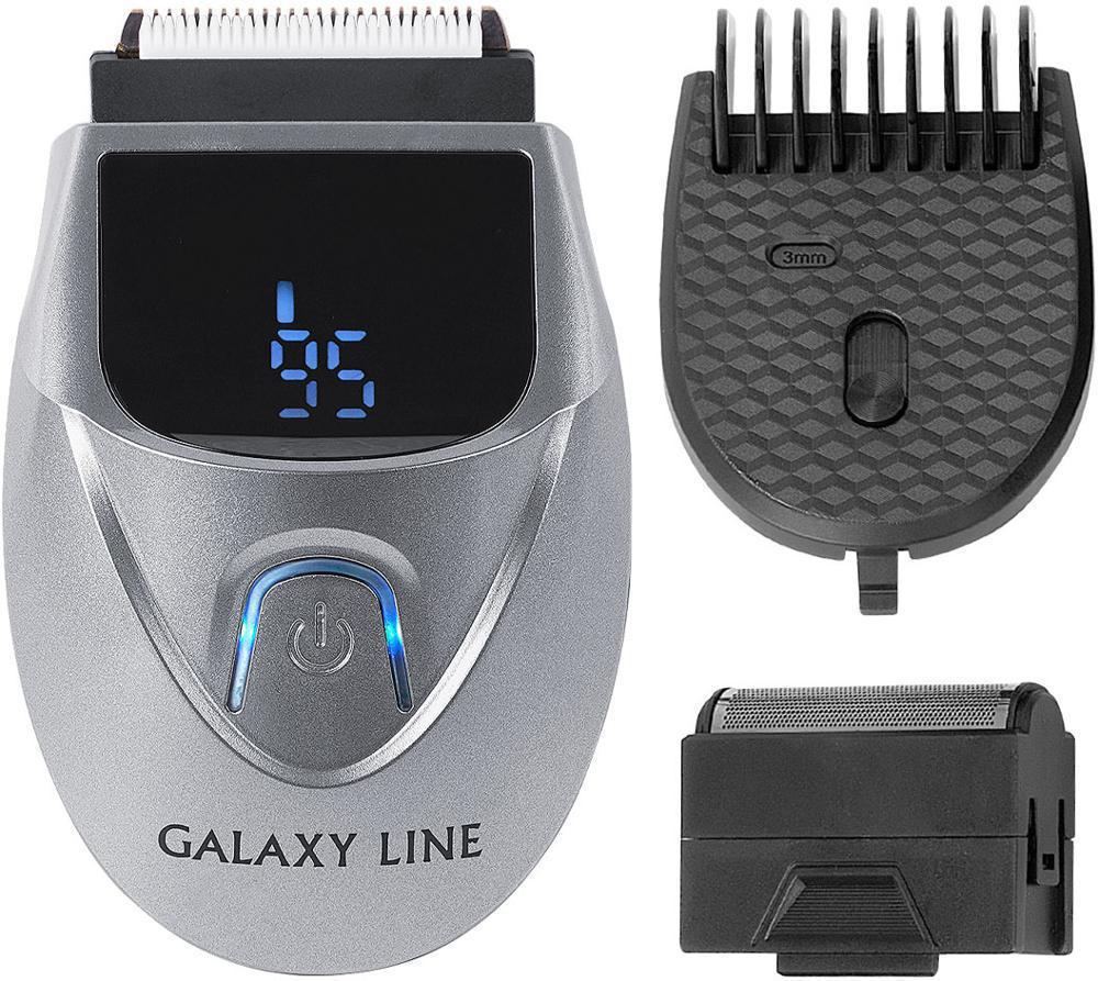 Машинка для стрижки Galaxy Line GL 4168 серебристый 3Вт