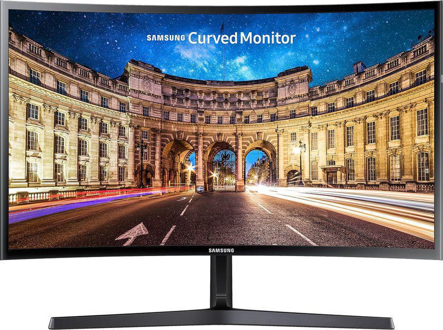 Монитор Samsung 27" C27F396FHI черный VA LED 16:9 HDMI матовая 250cd 178гр/178гр 1920x1080 60Hz FreeSync VGA FHD 4.1кг