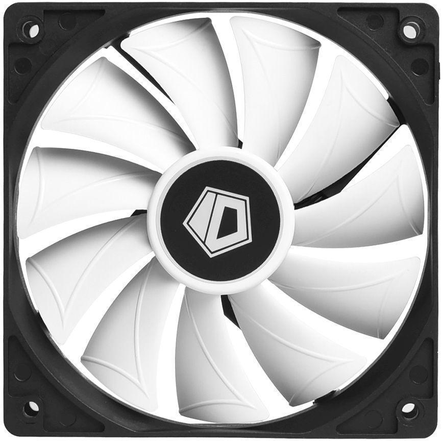 Вентилятор ID-Cooling XF-12025-RGB 120x120mm черный/белый 4-pin 18-35dB 150gr Ret