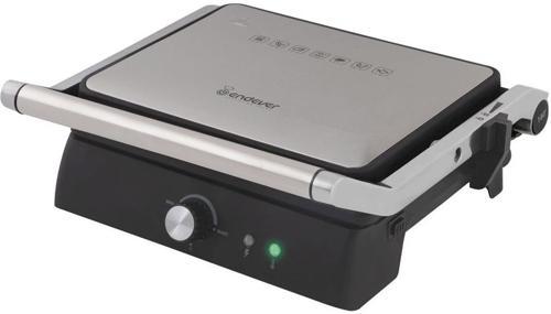Электрогриль Endever Grillmaster 225 2300Вт серебристый/черный