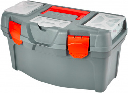 Ящик для инстр. Blocker Master BR6004 4отд. серый/оранжевый (BR6004СРСВЦОР)