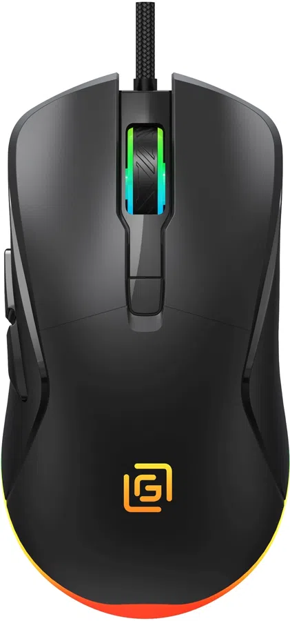 Мышь Оклик 750G черный оптическая 7200dpi USB 5but (1796789)