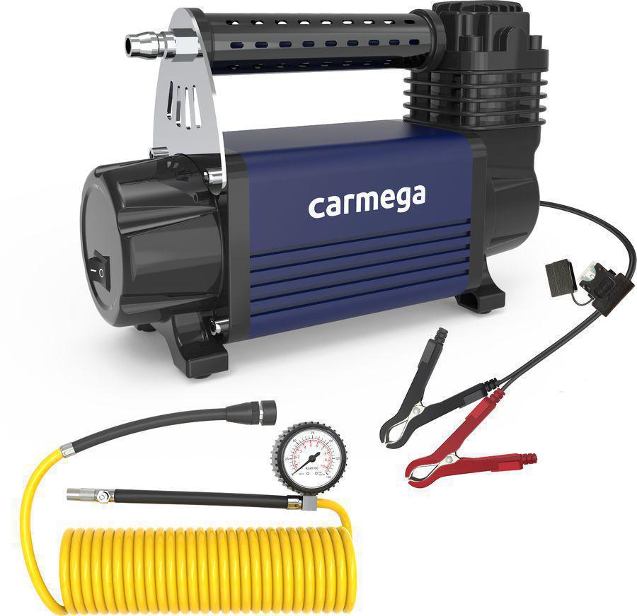 Автомобильный компрессор Carmega AC-50 50л/мин шланг 4м
