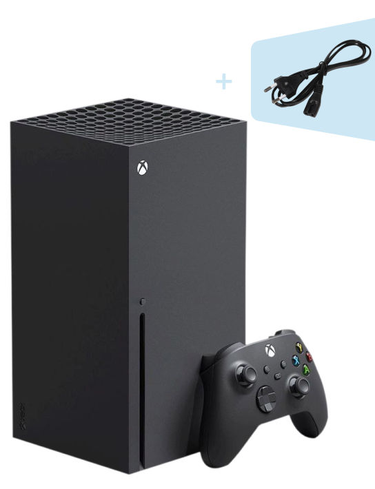 Игровая консоль Microsoft Xbox Series X 1882 черный +кабель
