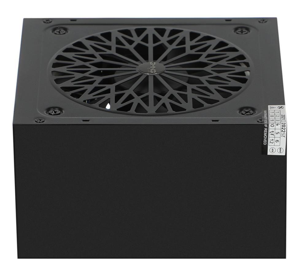 Блок питания GMNG ATX 600W PSU-600W-80+ 80+ (20+4pin) APFC 120mm fan 6xSATA RTL