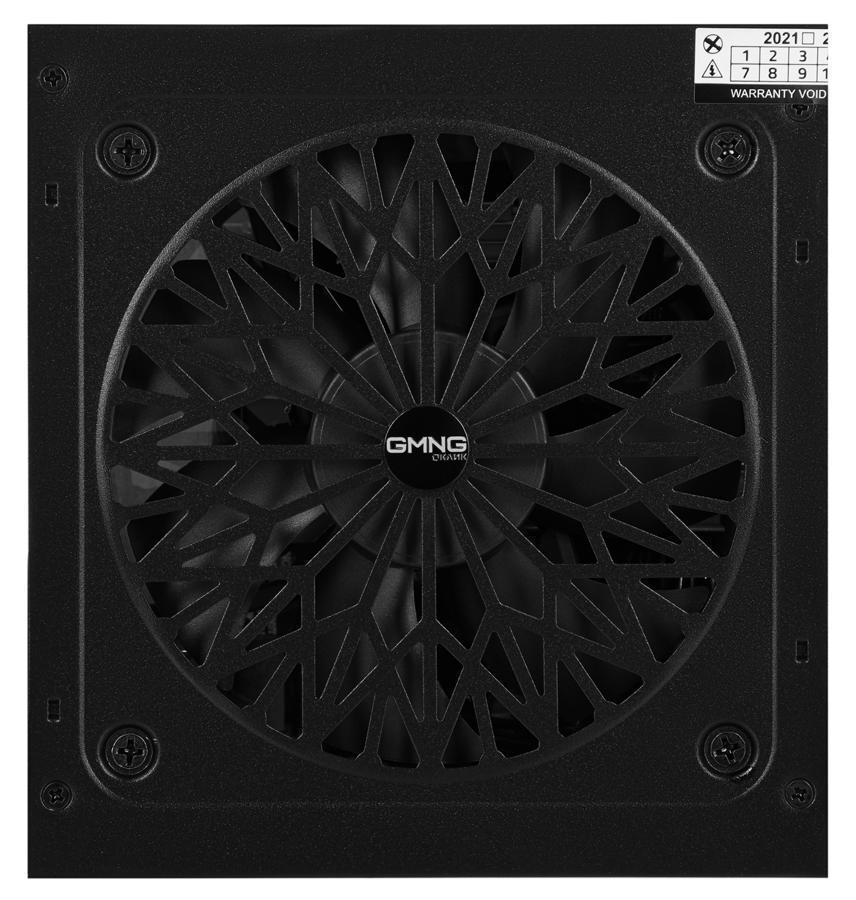 Блок питания GMNG ATX 600W PSU-600W-80+ 80+ (20+4pin) APFC 120mm fan 6xSATA RTL