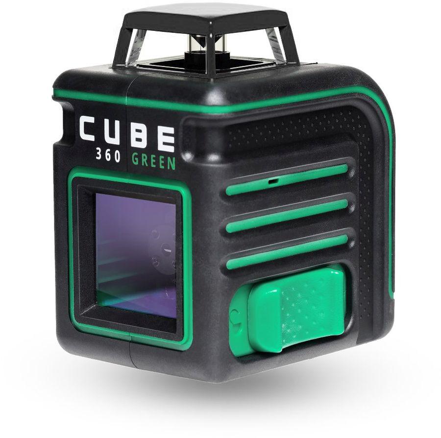 Уровень лазер. Ada Cube 360 2кл.лаз. 530нм цв.луч. зеленый (А00672)