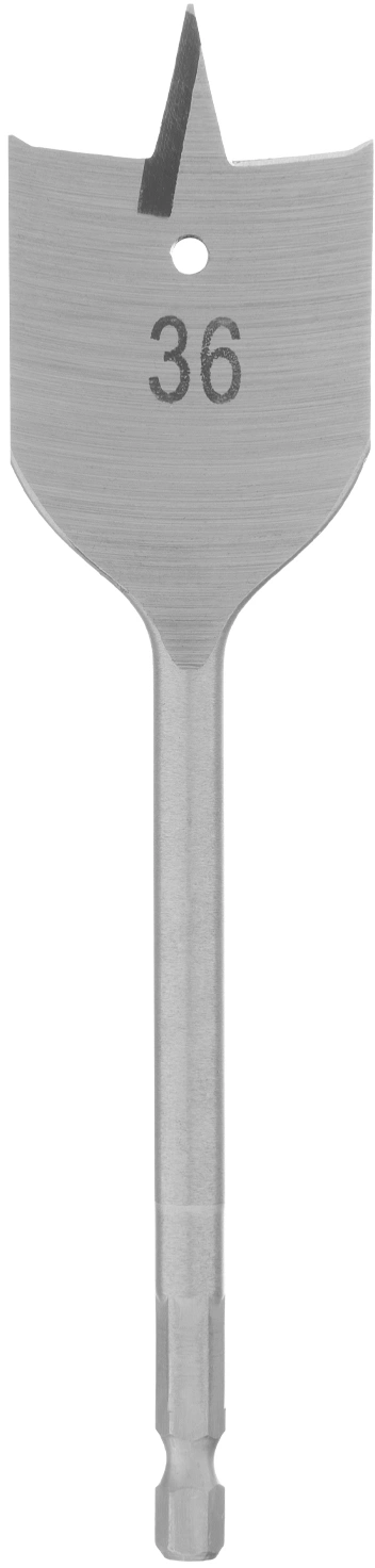 Сверло Matrix 70429 по дереву Д=36мм Дл=152мм (1пред.) для дрелей